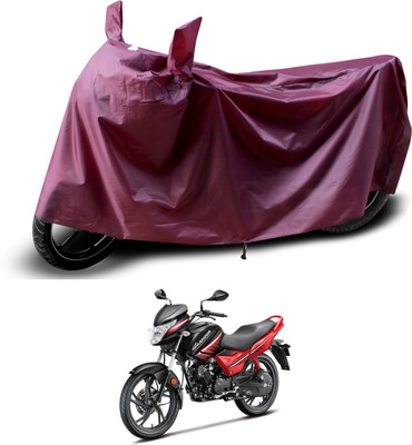PAGORA Waterproof Two Wheeler Cover for Hero(Glamour i3s, Maroon)