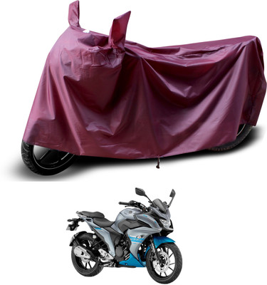 PAGORA Waterproof Two Wheeler Cover for Yamaha(Fazer 25, Maroon)
