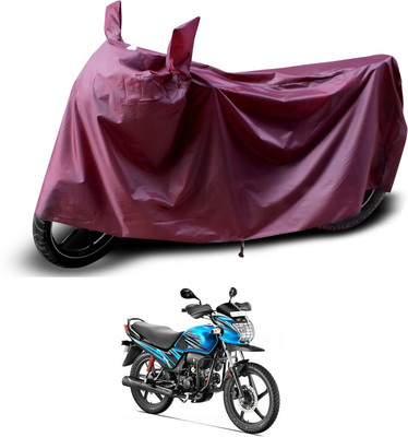 PAGORA Waterproof Two Wheeler Cover for Hero(Passion Pro TR, Maroon)