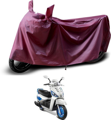 PAGORA Waterproof Two Wheeler Cover for Mahindra(Gusto 125, Maroon)