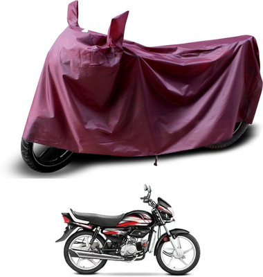 PAGORA Waterproof Two Wheeler Cover for Hero(MotoCorp Pleasure Plus, Maroon)