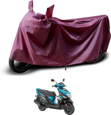 PAGORA Waterproof Two Wheeler Cover for Yamaha(Ray ZR, Maroon)