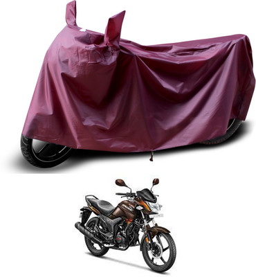 PAGORA Waterproof Two Wheeler Cover for Hero(Hunk, Maroon)
