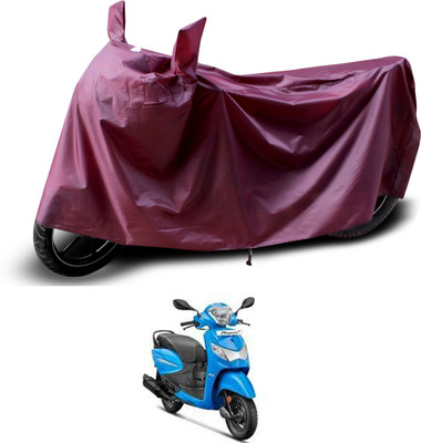 PAGORA Waterproof Two Wheeler Cover for Hero(Pleasure, Maroon)