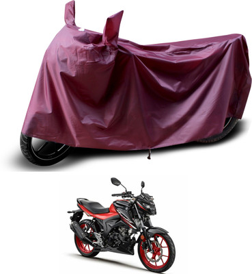 PAGORA Waterproof Two Wheeler Cover for Suzuki(Bandit, Maroon)