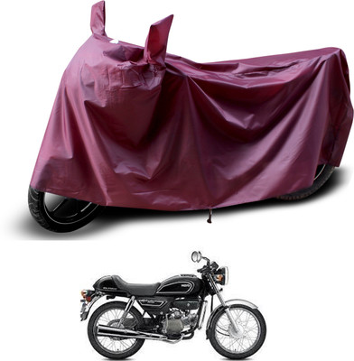 PAGORA Waterproof Two Wheeler Cover for Hero(Splendor Pro Classic, Maroon)