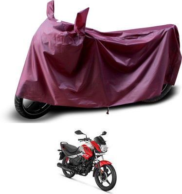 PAGORA Waterproof Two Wheeler Cover for Hero(Passion Pro i3S, Maroon)