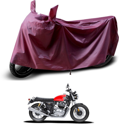 PAGORA Waterproof Two Wheeler Cover for Royal Enfield(Interceptor 650, Maroon)