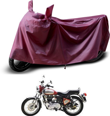 PAGORA Waterproof Two Wheeler Cover for Royal Enfield(Electra 5S, Maroon)