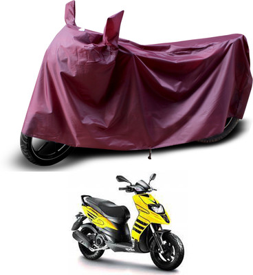 PAGORA Waterproof Two Wheeler Cover for Aprilia(Storm 125, Maroon)