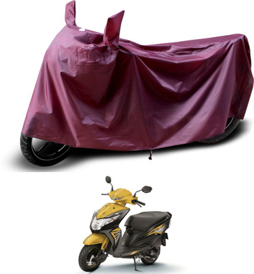 PAGORA Waterproof Two Wheeler Cover for Honda(Dio, Maroon)