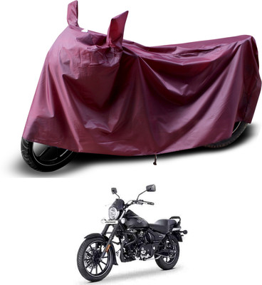 PAGORA Waterproof Two Wheeler Cover for Bajaj(Avenger, Maroon)