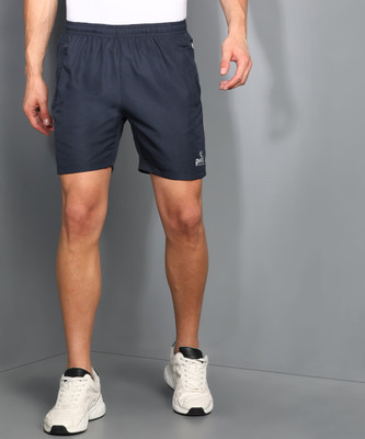 Pace International Graphic Print Men Dark Blue Gym Shorts