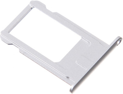 SPAREWARE Sim Card Tray(Compatible With IPHONE 6 SILVER)