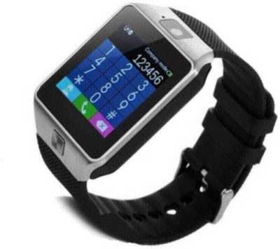 Cyxus 4G DZ09 Black Calling Android 4G Smartwatch(Black Strap, Free)