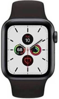MindsArt Calling mobile 4G watch with pedometer Smartwatch(Black Strap, free)
