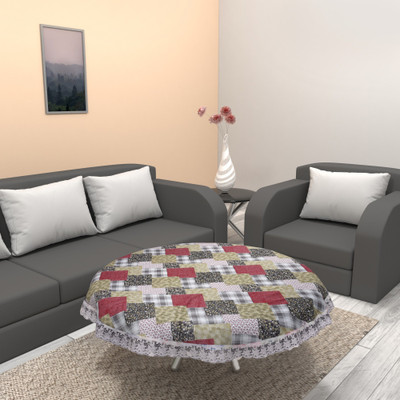 CASA FURNISHING PVC 4 Seater Floral Table Cover(Multicolor)