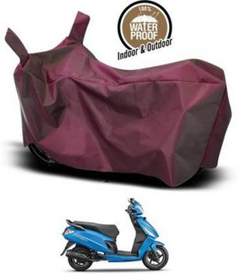 KEDIT Two Wheeler Cover for Hero(Maestro Edge 125, Maroon)