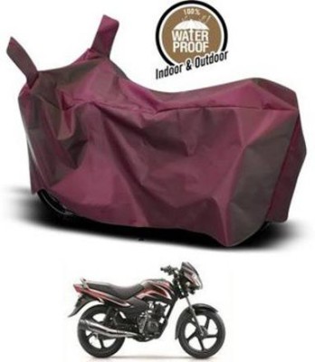 KEDIT Two Wheeler Cover for TVS(Sport, Maroon)