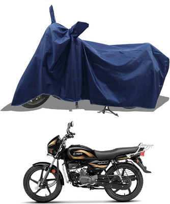 KEDIT Two Wheeler Cover for Hero(Splendor, Blue)