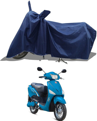 AASHTIK MART Two Wheeler Cover for Hero(Electric Optima HS500 ER, Blue)