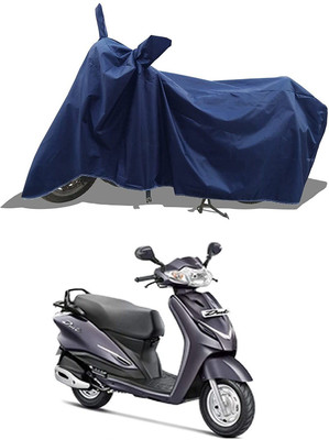 KEDIT Two Wheeler Cover for Universal For Bike(Duet, Blue)
