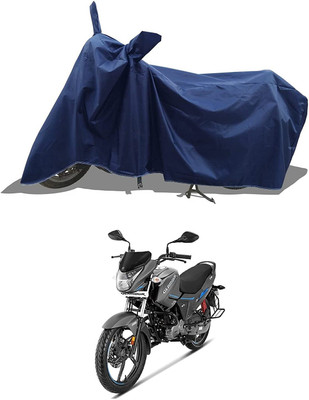 AASHTIK MART Two Wheeler Cover for Hero(Glamour, Blue)
