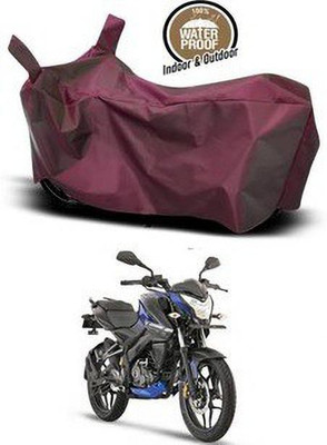 KEDIT Two Wheeler Cover for Universal For Bike(Pulsar 160 NS DTS-i, Maroon)
