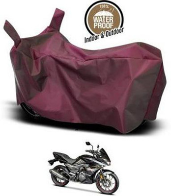KEDIT Two Wheeler Cover for Hero(MotoCorp Xtreme 200S, Maroon)