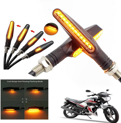 Generox Front, Rear LED Indicator Light for Yamaha SS 125(Amber)