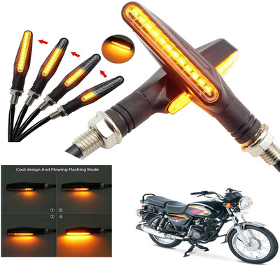 Generox Front, Rear LED Indicator Light for TVS Max 4R(Amber)