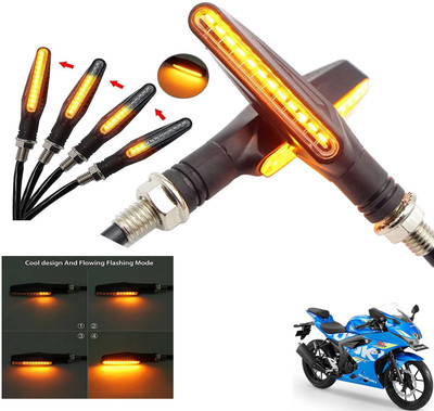 Generox Front, Rear LED Indicator Light for Suzuki GSX(Amber)