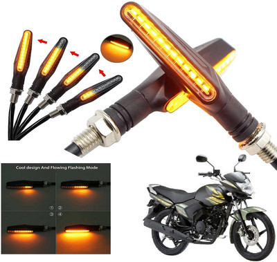 Generox Front, Rear LED Indicator Light for Yamaha Saluto 125(Amber)