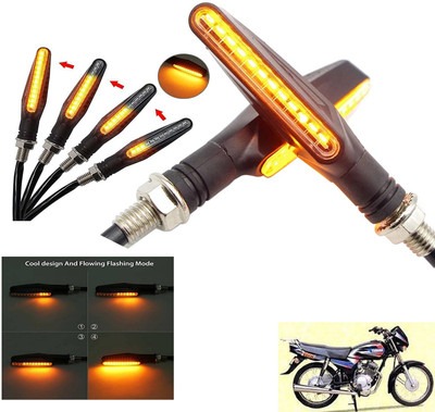 Generox Front, Rear LED Indicator Light for Yamaha YBX(Amber)