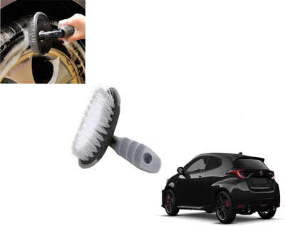 Autoinnovation Plastic Vehicle Washing  Tyre Cleaner Brush(Pack Of 1)