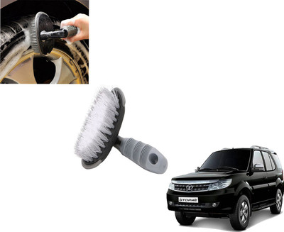 Autoinnovation Plastic Vehicle Washing  Tyre Cleaner Brush(Pack Of 1)