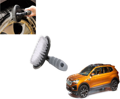 Autoinnovation Plastic Vehicle Washing  Tyre Cleaner Brush(Pack Of 1)
