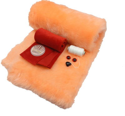 PRANSUNITA Complete Soft Toy Teddy Bear Making Kit – Includes Cotton For filling