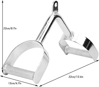LCARNO Rowing Imported Double D, V-Shaped Handle Multi-training Bar