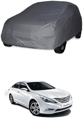 ATBROTHERS Car Cover For Hyundai Sonata 2.4L (Without Mirror Pockets)(Grey)