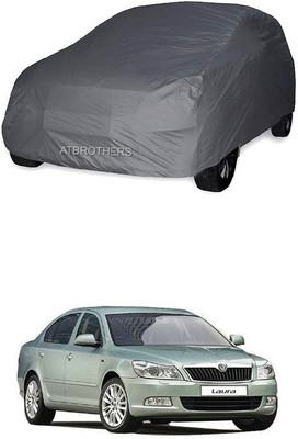 SRI GORAKHNATH TRADERS Car Cover For Skoda Laura (Without Mirror Pockets)(Grey)