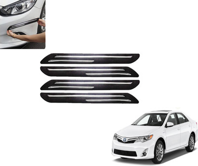 DING-DONG Rubber Car Bumper Guard(Black, Pack of 4, Toyota, Camry)