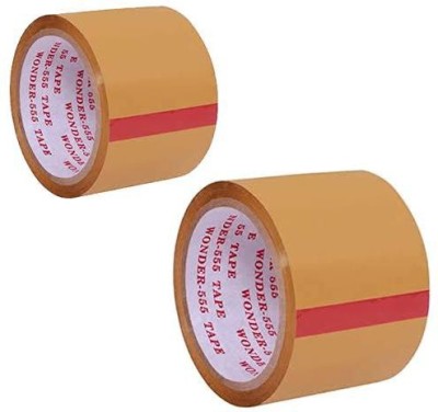 Vishal Enterprises 2 INCH TAPE tape set of 2 (Manual)(Set of 2, Brown)