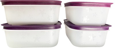 TUPPERWARE Plastic Fridge Container  - 450 ml(Pack of 4, Purple)