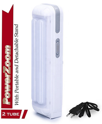 iDOLESHOP Home Delight Rechargeable Tube with 15 Hours Backup 6 hrs Lantern Emergency Light(White)