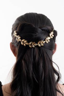 Hair brooch new arrivals with chain