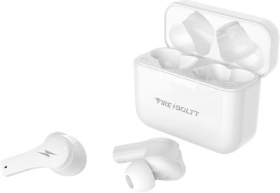 Fire-Boltt Fire Pods Ninja Pro 403 Earbuds TWS, ENC & Gaming, Ultra Charge Bluetooth Headset(White, True Wireless)