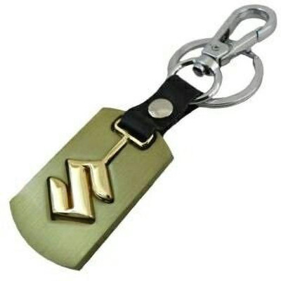 gtrp Multicolour Suzuki Premium Leather Hook Metal Locking Key Chain Key Chain