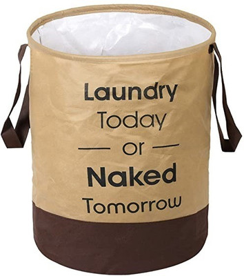 justsmartkart 45 L Beige Laundry Bag(Non Woven)