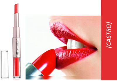 ADJD Lip Duo 2 In 1 Liquid Lipstick with Lipstick Castro(castro, 12 g)